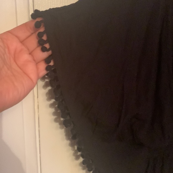 Franchesca’s Black Swim Coverup Size M #149 - Picture 3 of 8